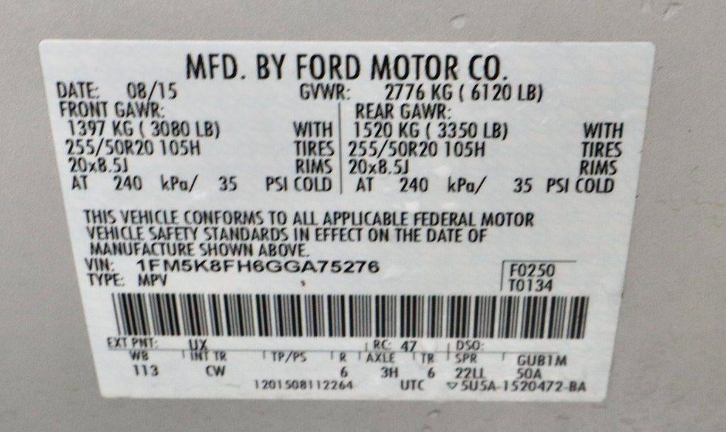 2016 Ford Explorer Limited