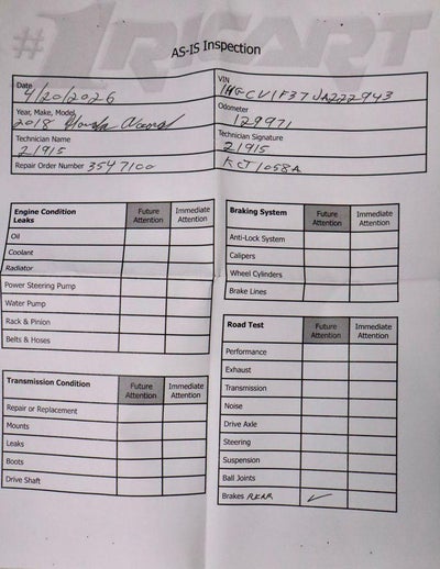 2018 Honda Accord Sedan Sport 1.5T