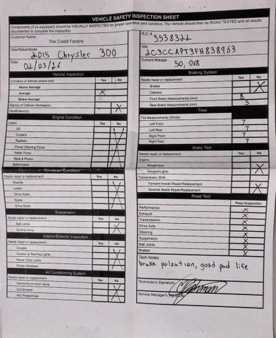 2015 Chrysler 300 300C Platinum