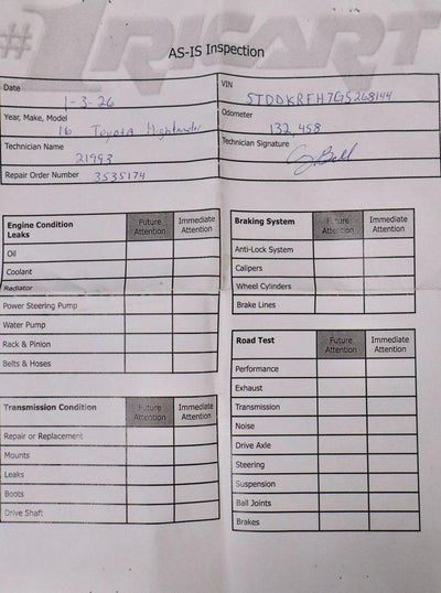 2016 Toyota Highlander Limited