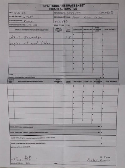 2010 Volvo XC70 3.2L
