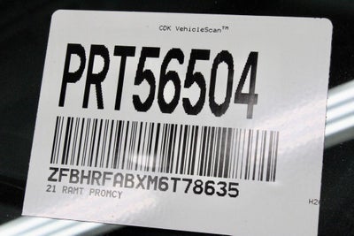 2021 RAM ProMaster City Cargo Van Tradesman