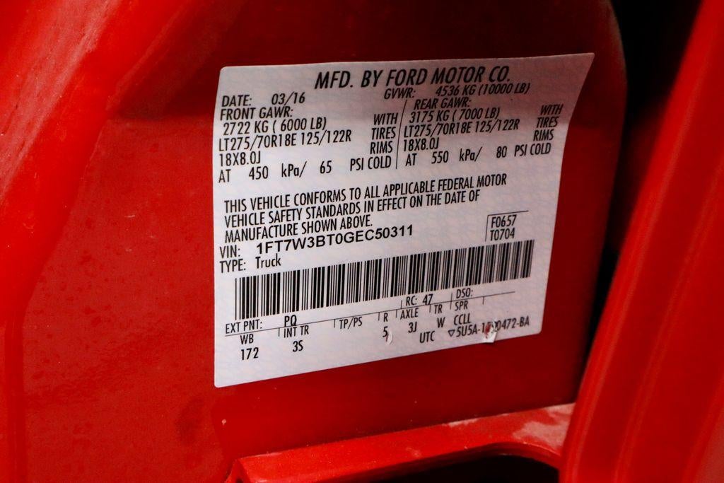 2016 Ford Super Duty F-350 SRW 4WD Crew Cab 6-3/4 Ft Box XLT