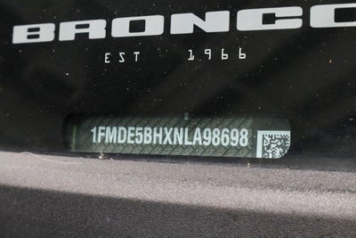 2022 Ford Bronco Big Bend