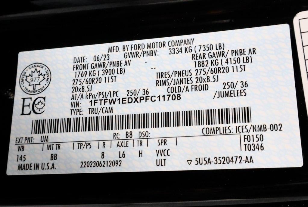 2023 Ford F-150 Platinum