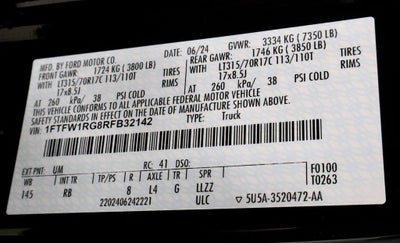 2024 Ford F-150 Raptor