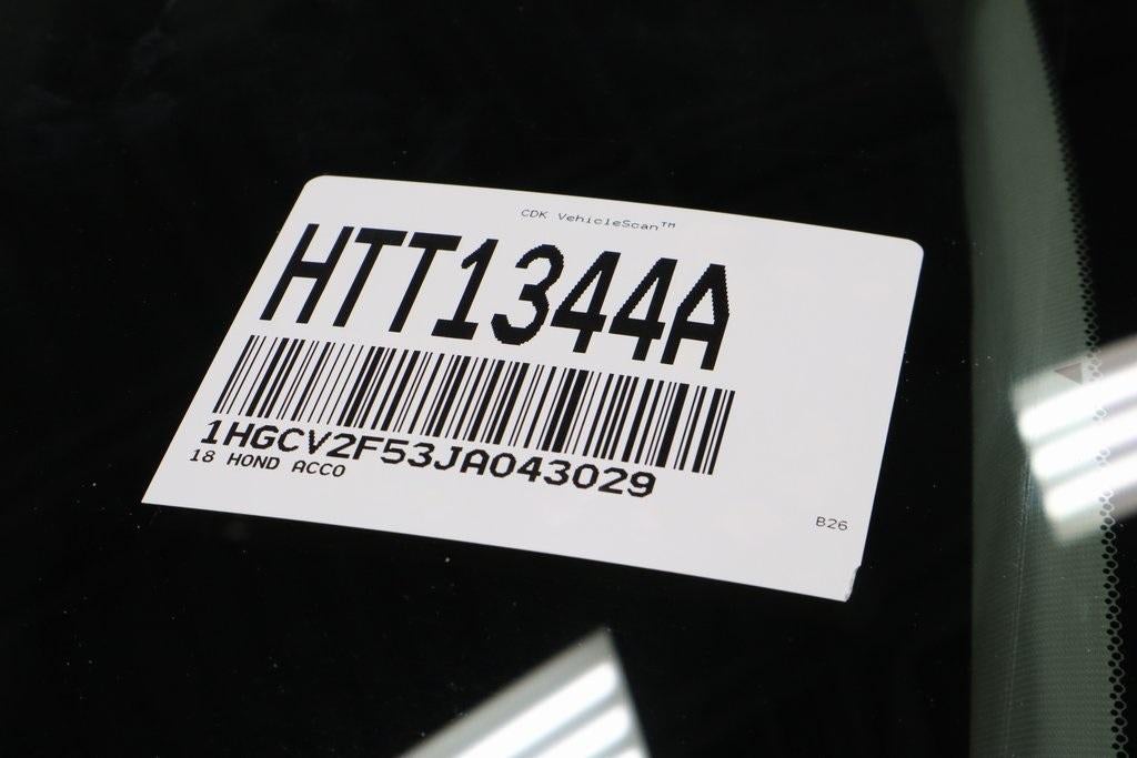 2018 Honda Accord Sedan EX-L 2.0T