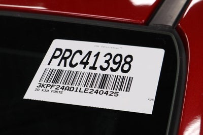 2020 Kia Forte LXS