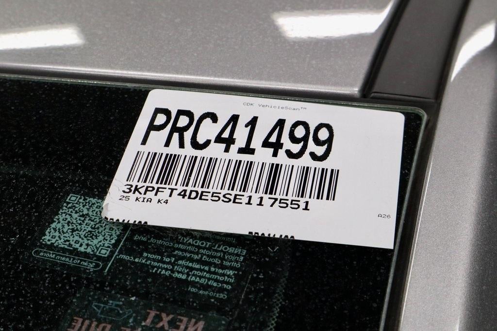 2025 Kia K4 LXS
