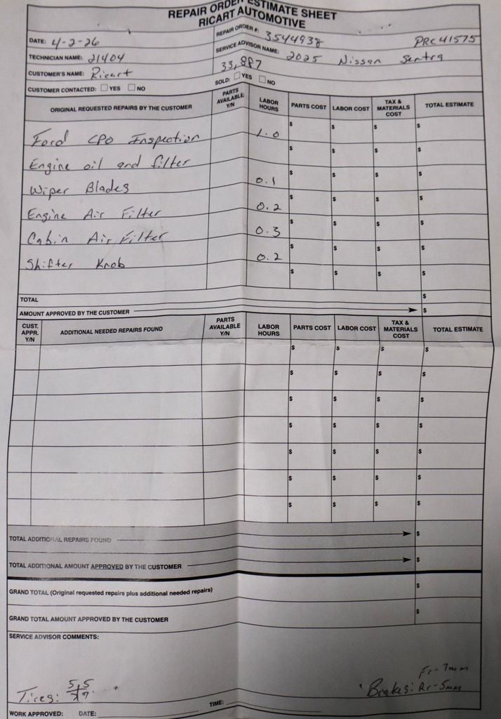 2025 Nissan Sentra S