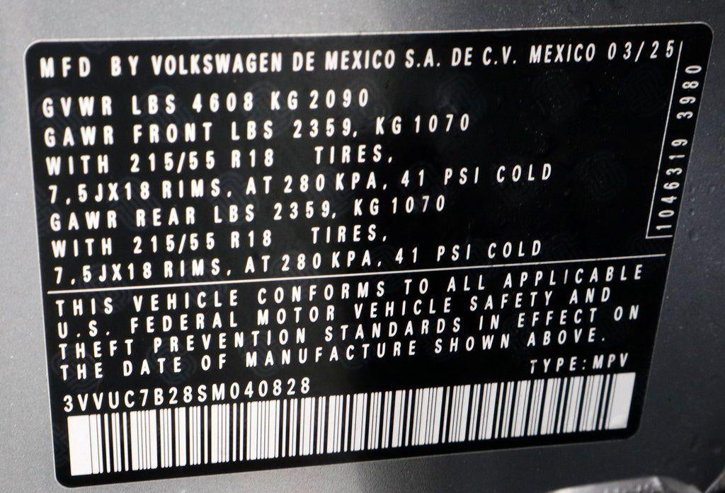 2025 Volkswagen Taos 1.5T SE