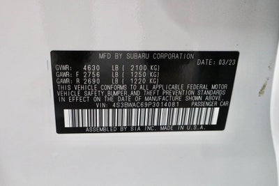 2023 Subaru Legacy Premium