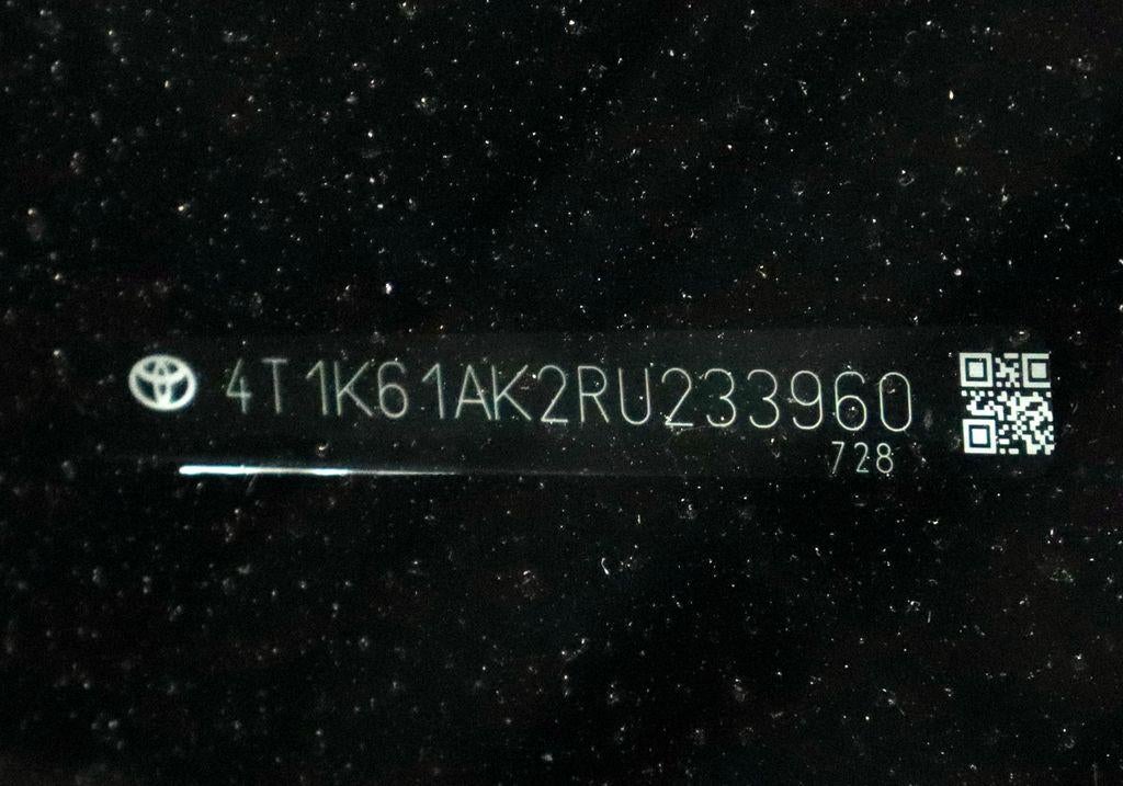 2024 Toyota Camry XSE