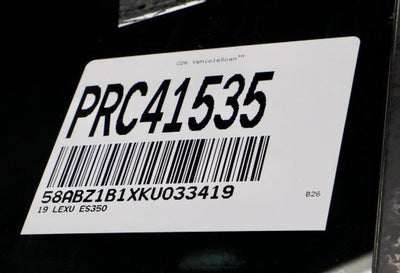 2019 Lexus ES 350 350 Luxury