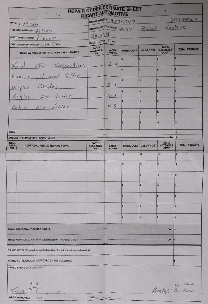 2023 Buick Enclave Essence