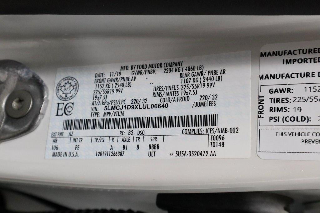 2020 Lincoln Corsair Standard