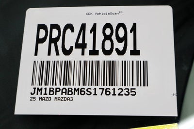 2025 Mazda Mazda3 Sedan 2.5 S Select Sport