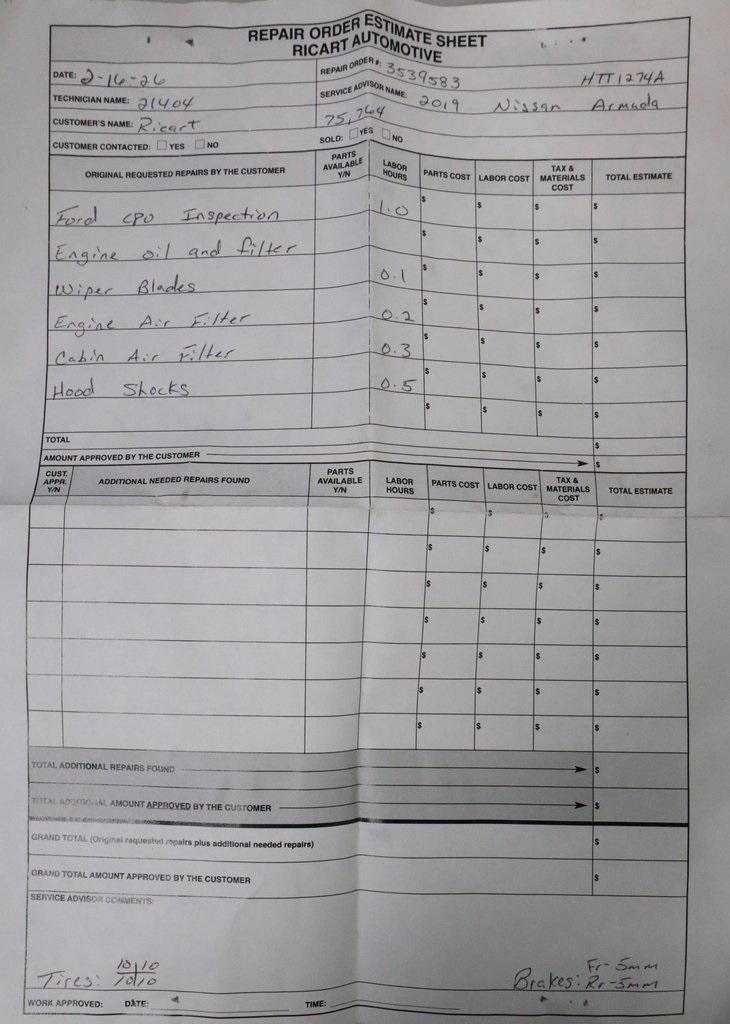 2019 Nissan Armada Platinum