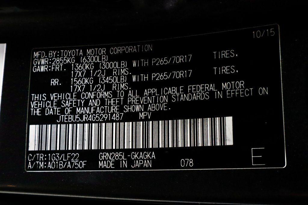 2016 Toyota 4Runner TRD Pro