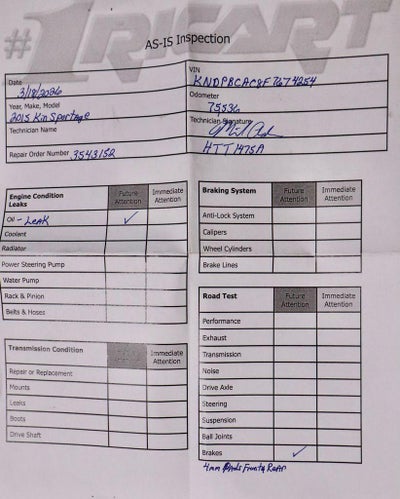 2015 Kia Sportage LX