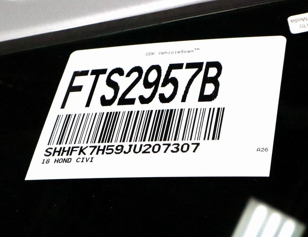 2018 Honda Civic Hatchback EX