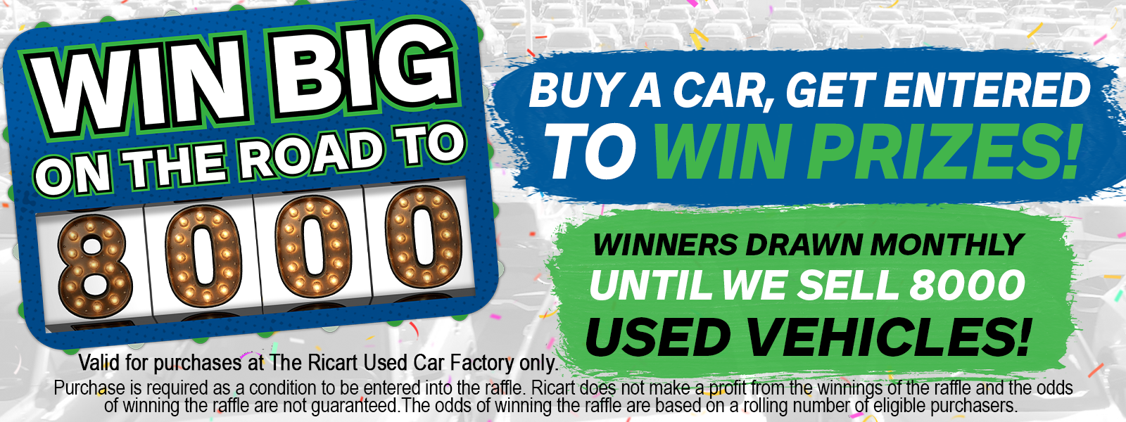 Win Big on the Road to 8000